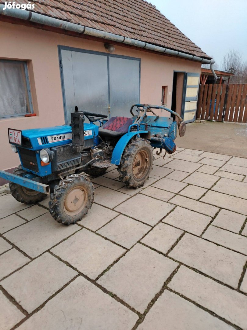 Iseki TX1410 Japán Kistraktor /Kubota, Yanmar, Hynomoto/