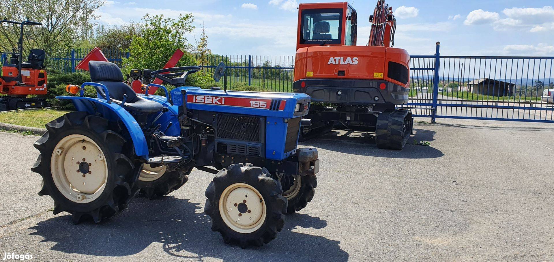 Iseki TX 155 F 4x4 kerti traktor
