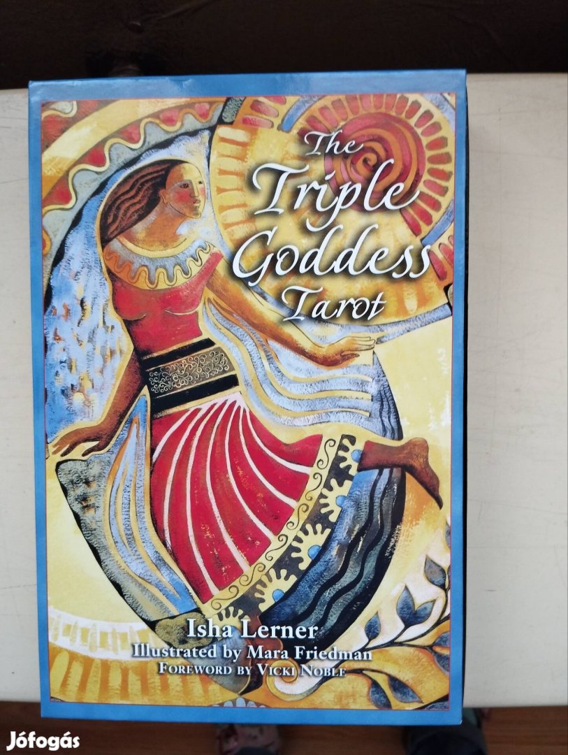 Isha Lerner Triple Goddes tarot Eredeti Új