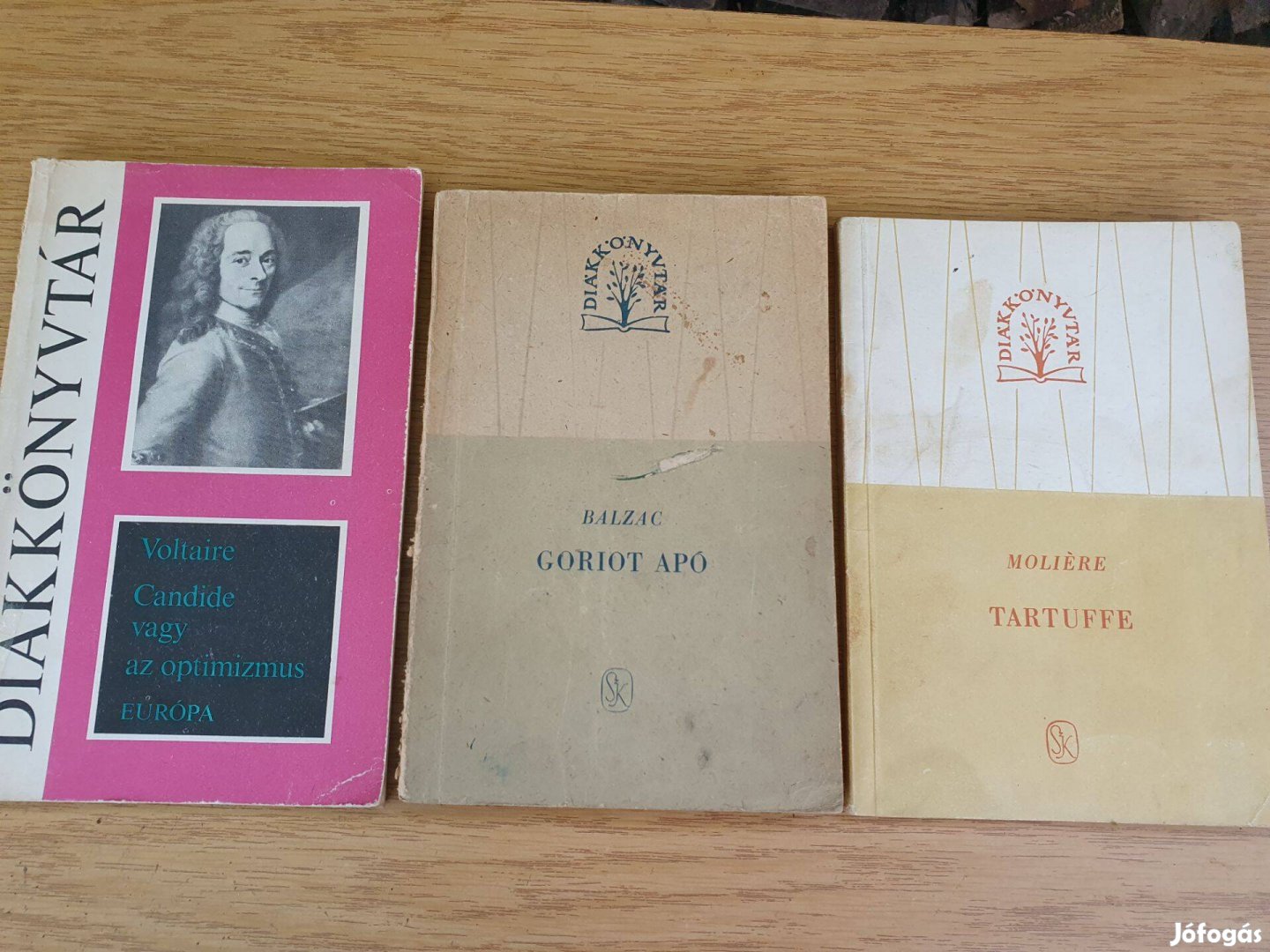 Iskolai, kötelező olvasmányok 5 -Antigoné, Tartuffe, Candide, Goriot
