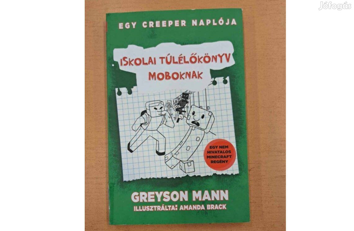 Iskolai túlélőkönyv moboknak - Egy creeper naplója (Ritka!)