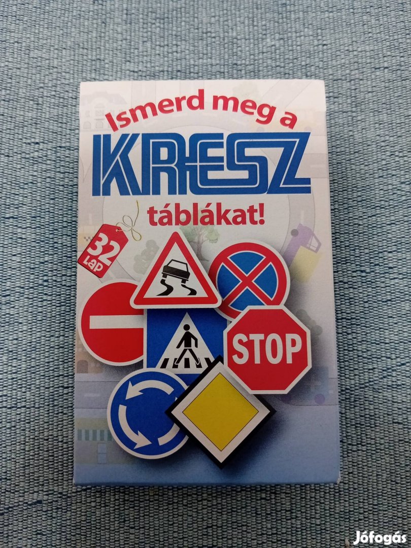 Ismerd meg a KRESZ táblákat kártya