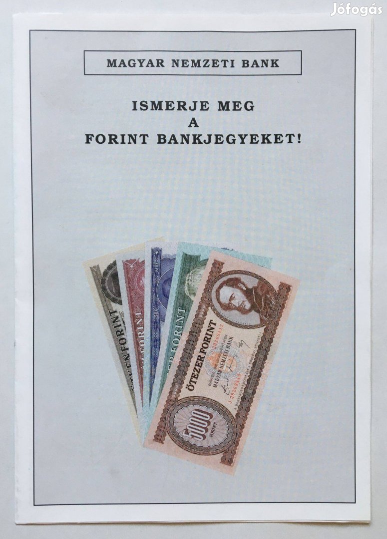 Ismerje meg a forint bankjegyeket prospektus