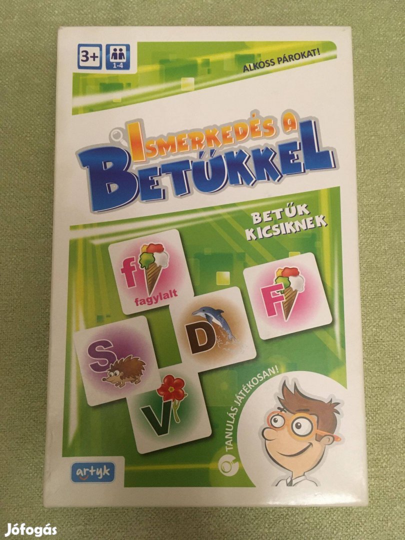 Ismerkedés a betűkkel gyerekjáték