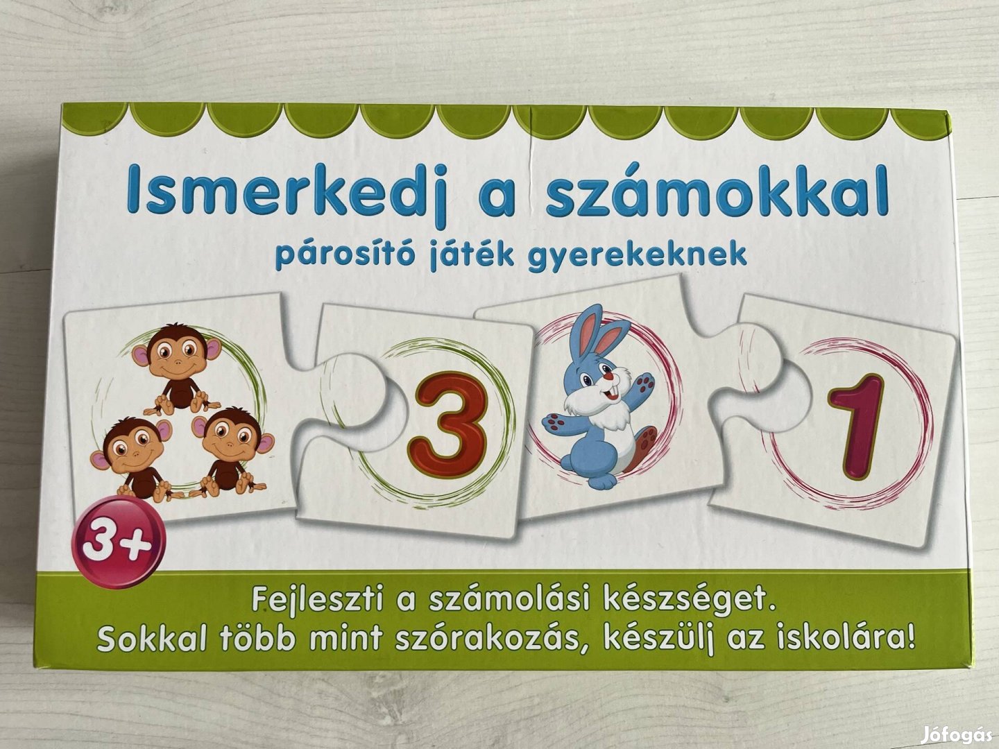 Ismerkedj a számokkal új puzzle. Számolós.