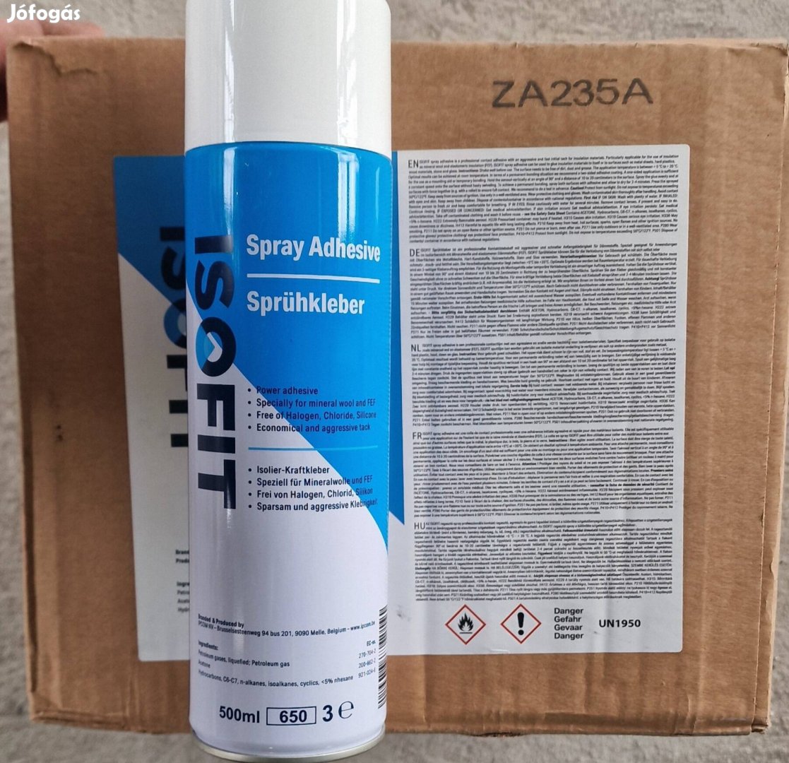Isofit univerzális ipari ragasztó spray