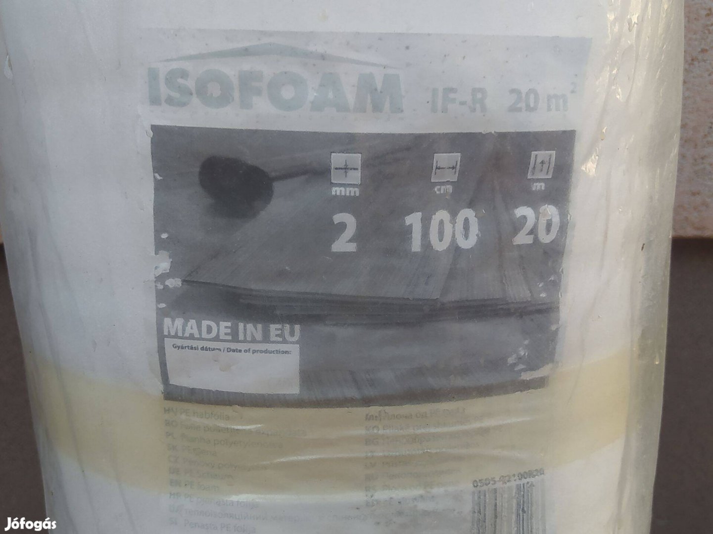 Isofoam 2mm tekercs