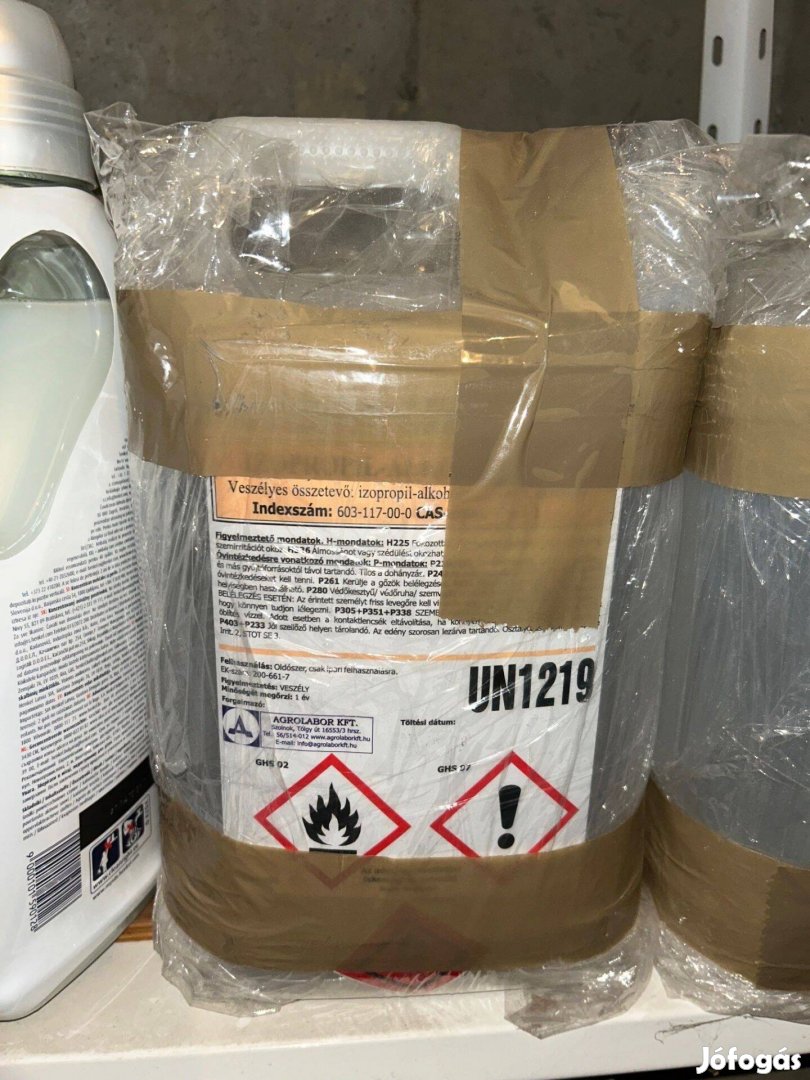 Isopropyl izopropil alkohol 4 db x 5 liter