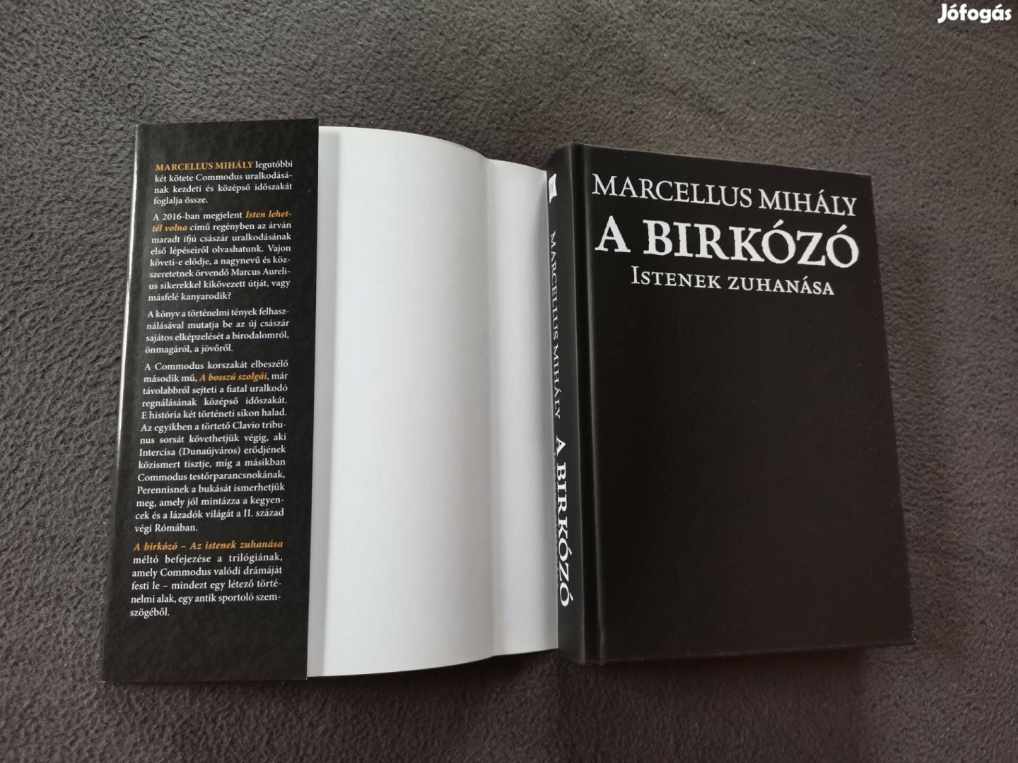 Istenek zuhanása :A birkózó -Marcellus Mihály : új