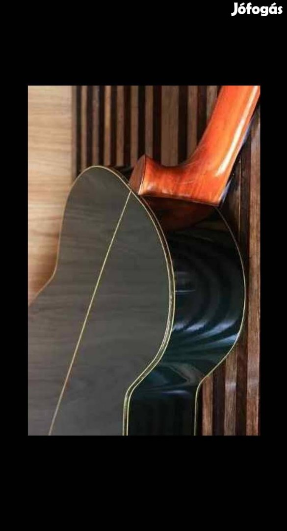 Isteni Alvaro 57 Spain trópusi tisztafa mesterminőségű gitár+tok