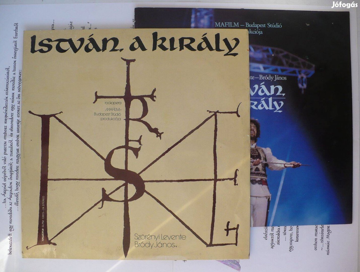 István, a király (2 LP, poszterrel és szövegkönyvvel)