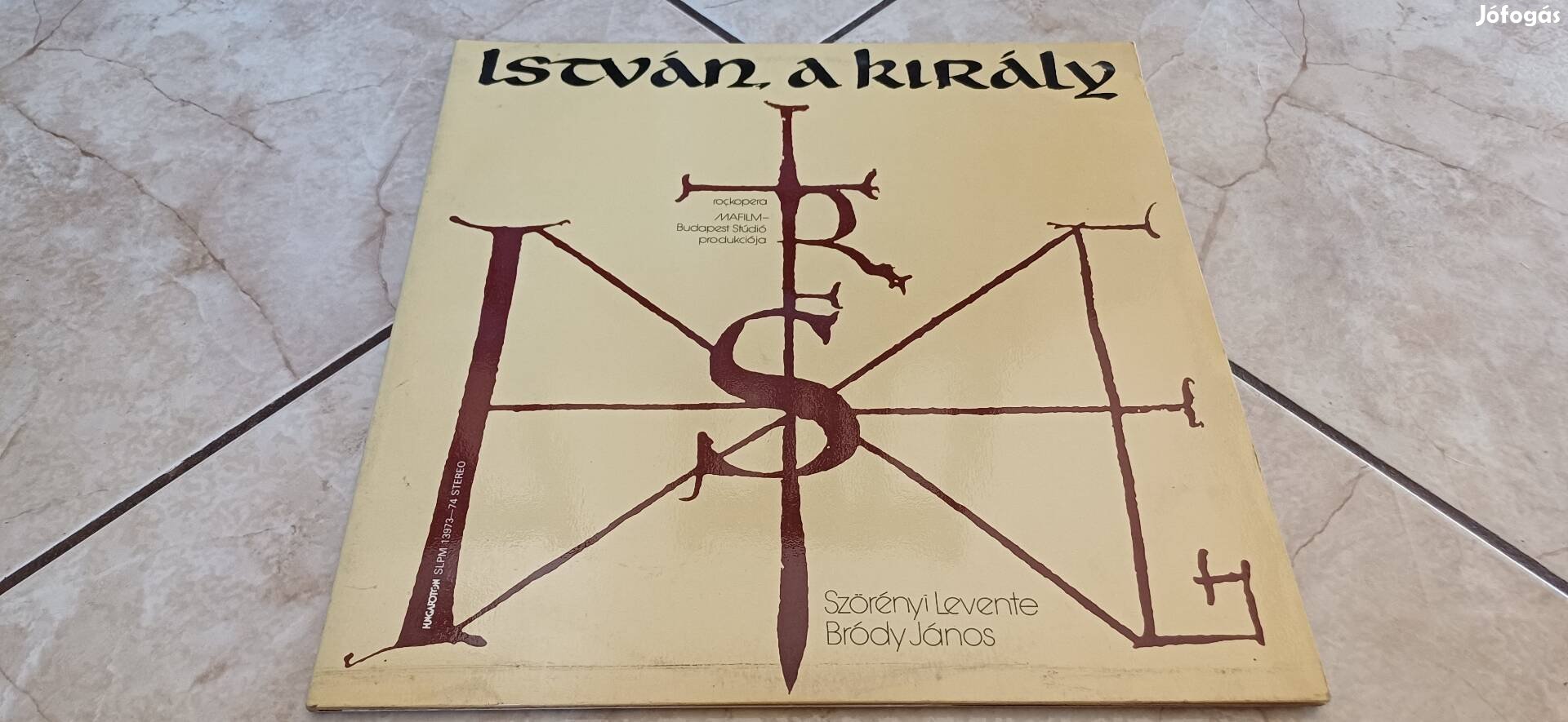 István a király dupla bakelit hanglemez