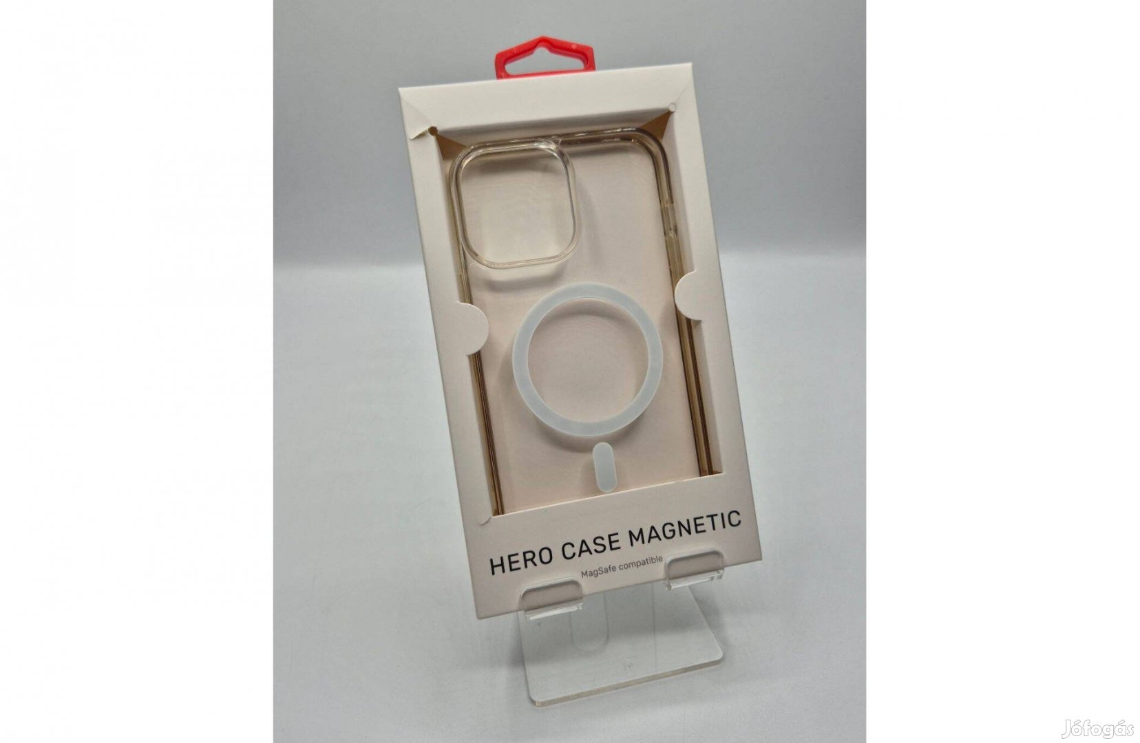 Istyle Hero Magsafe rögzítésű iphone 13 Pro Max tok, átlátszó