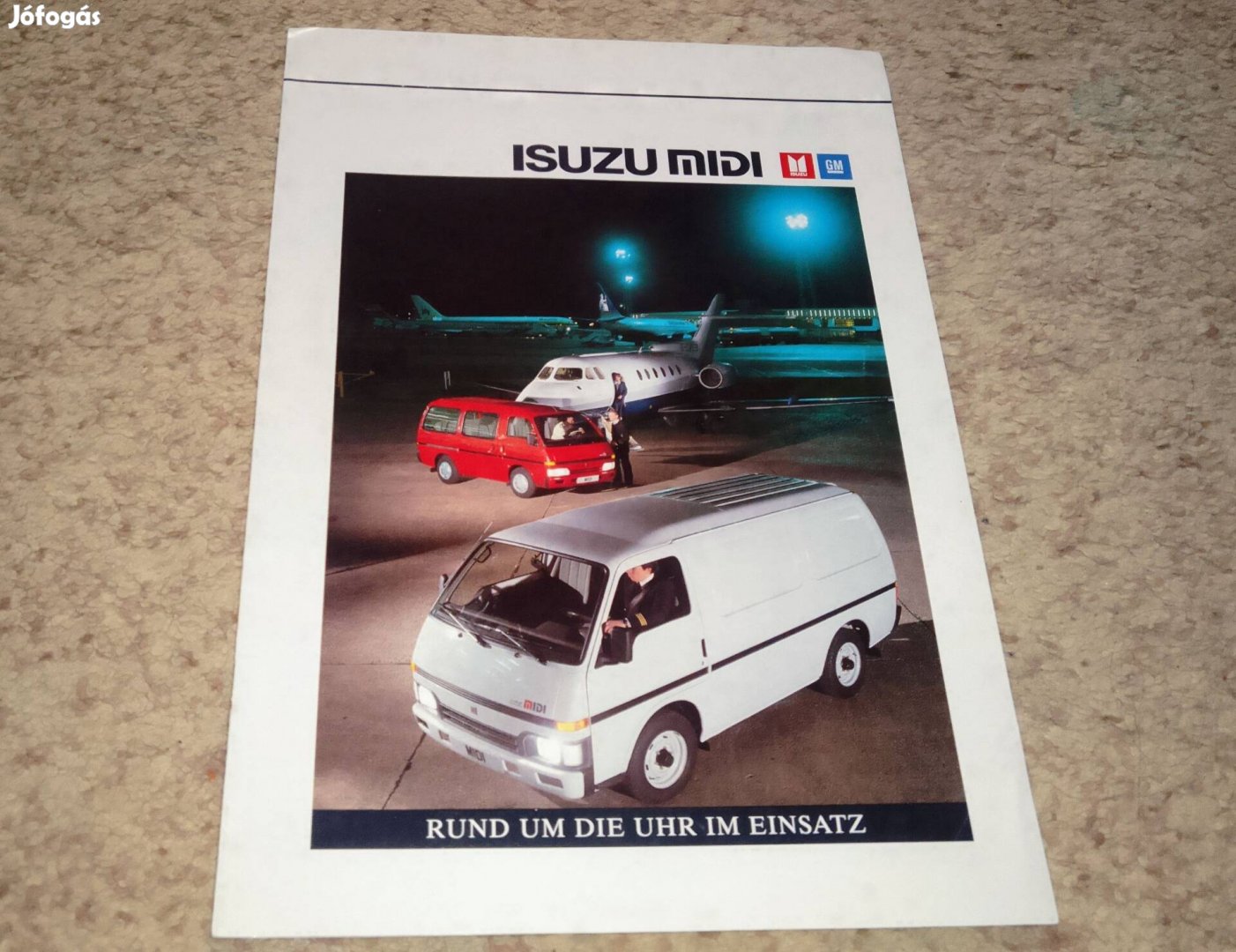 Isuzu Midi furgon (1989) prospektus, katalógus.