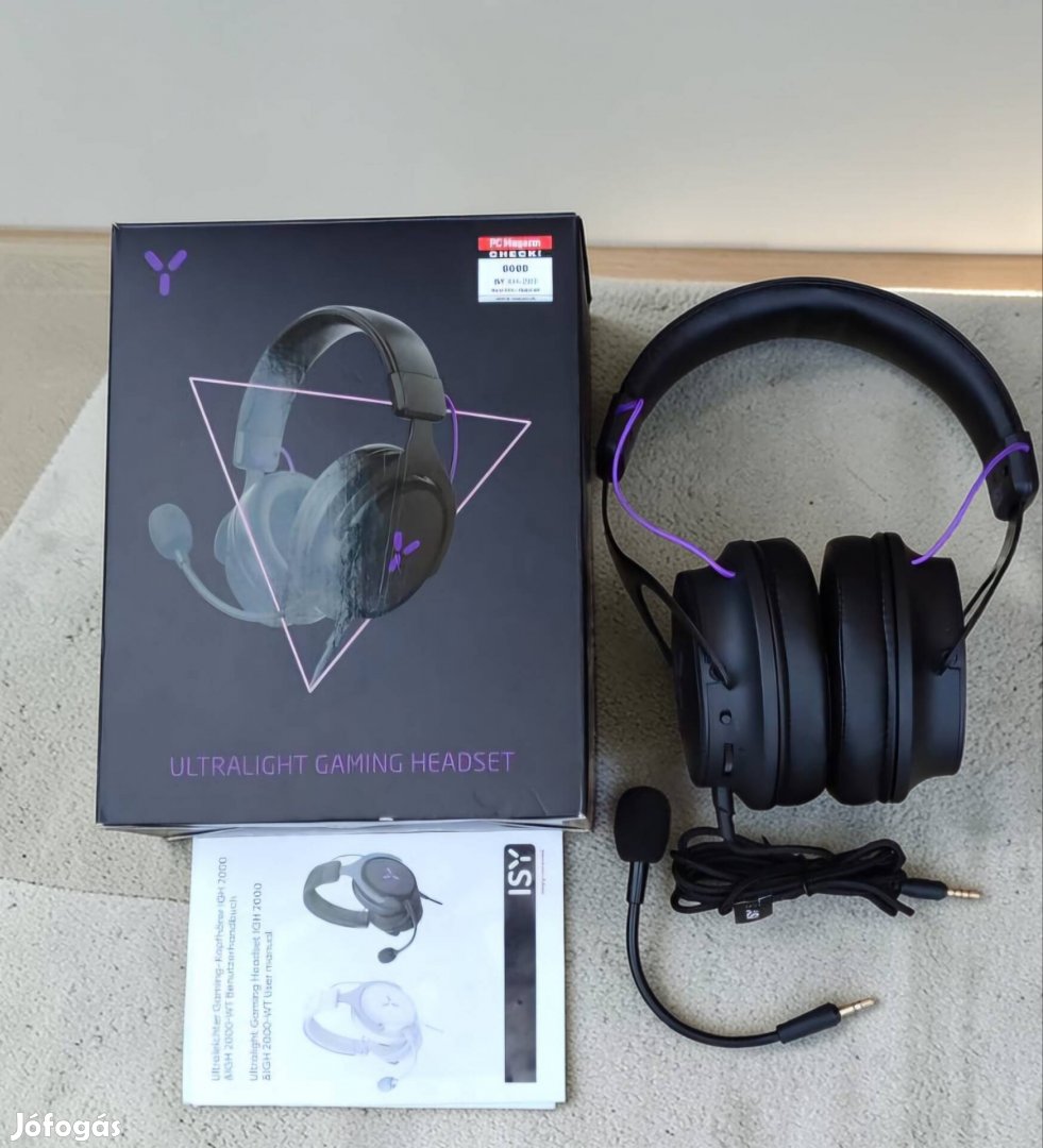 Isy IGH 2000 Fejhallgató