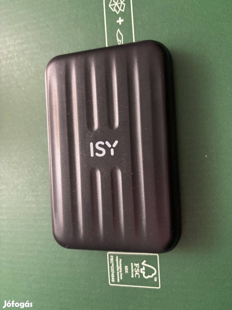 Isy IMC-5000 MAG powerbank, 5000 mAh, Magsafe (iphone) csatlakozással