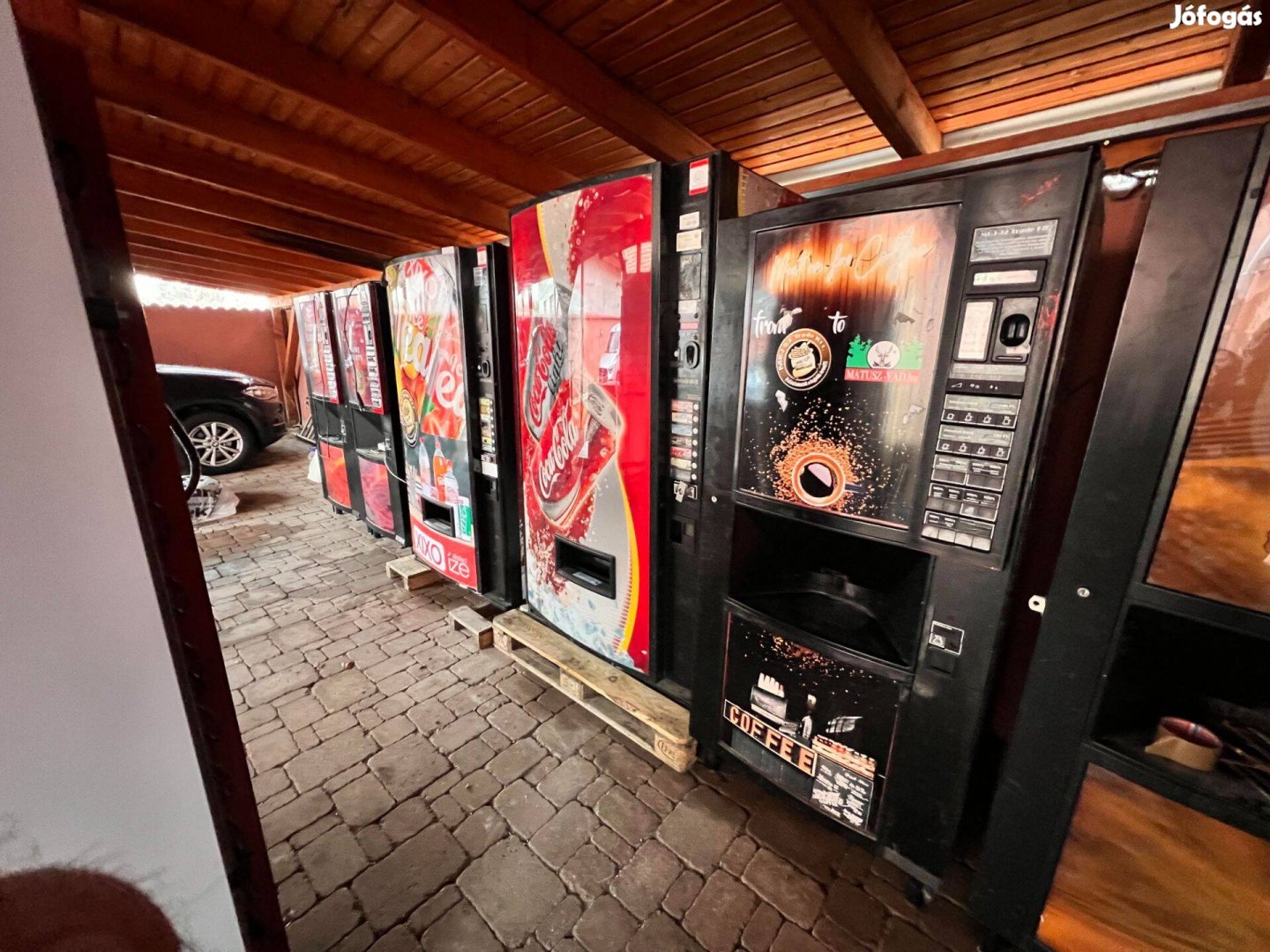 Italautomaták és kávéautomaták eladok
