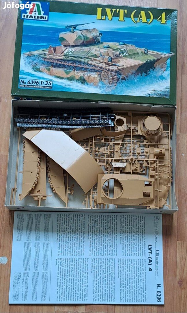 Italeri Lvt (A) 4 makett 1/35