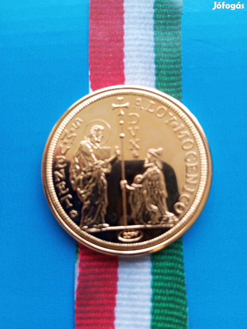 Italia 1570 40mm aranyozott régi pénz érme uv eladó Budapest 21