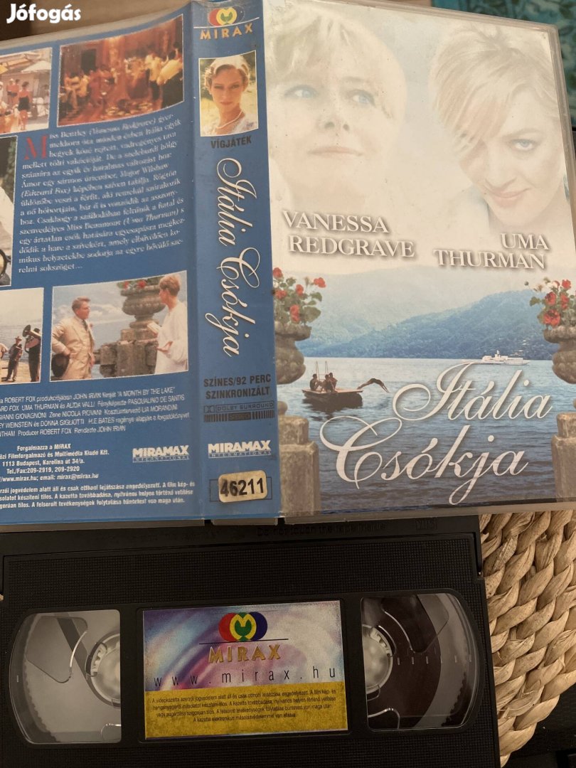 Itália csókja vhs