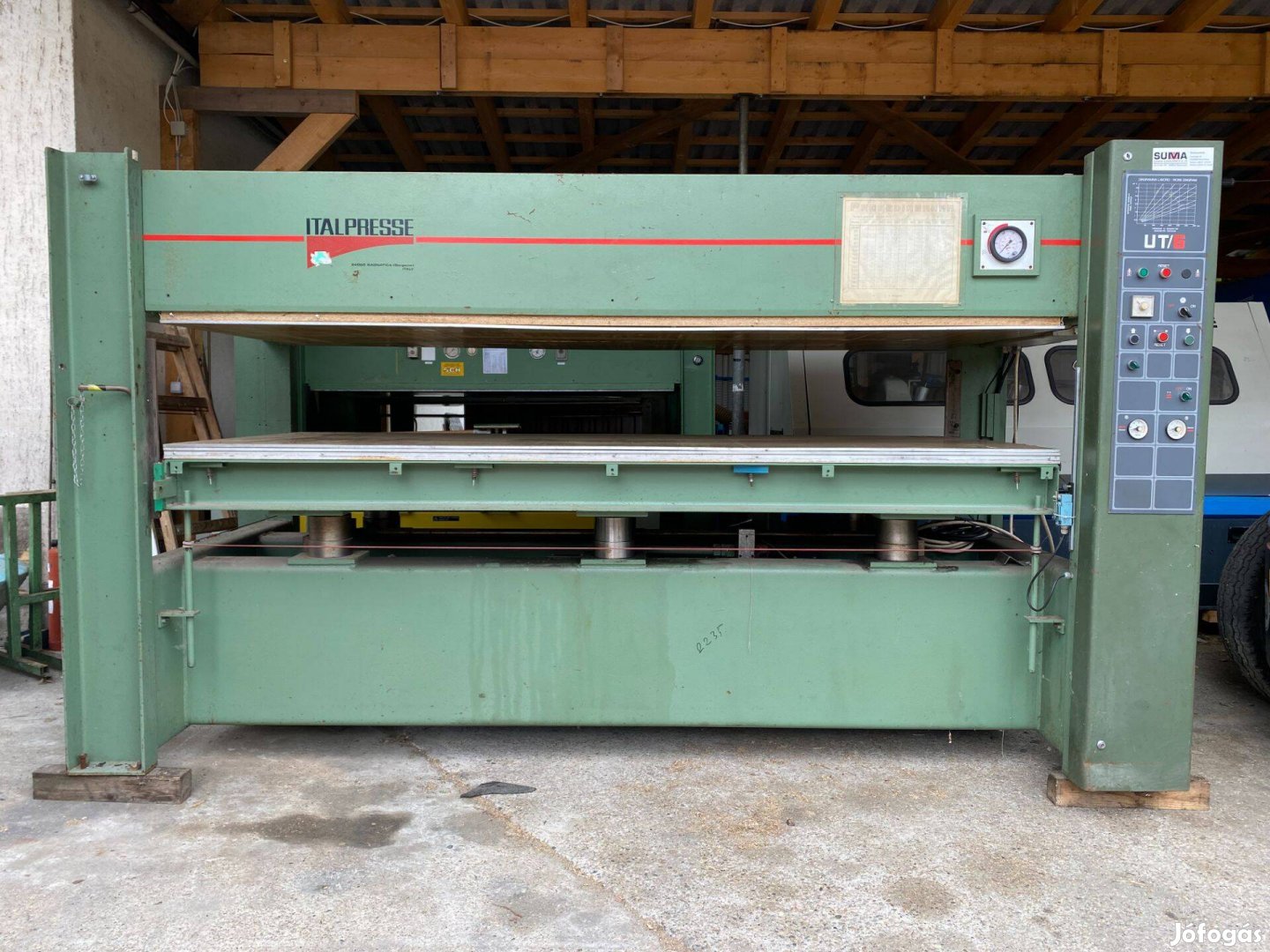 Italpresse hőprés 3000x1300