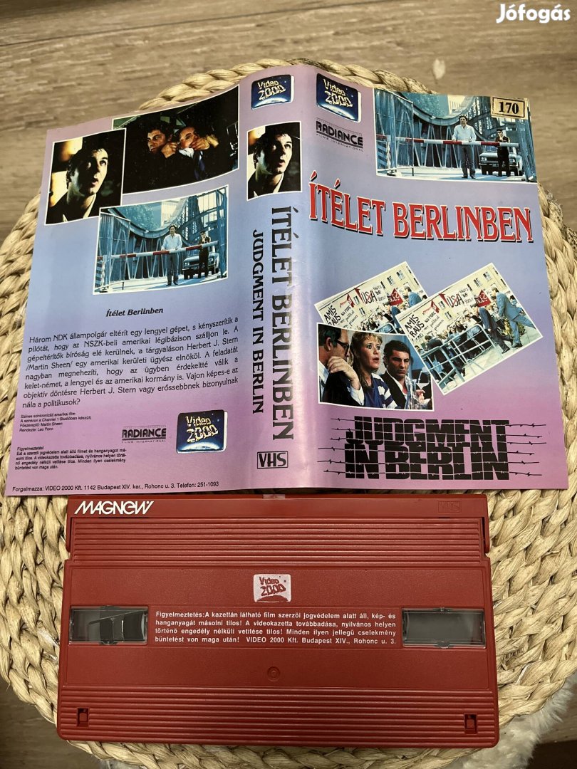 Ítélet Berlinben vhs film