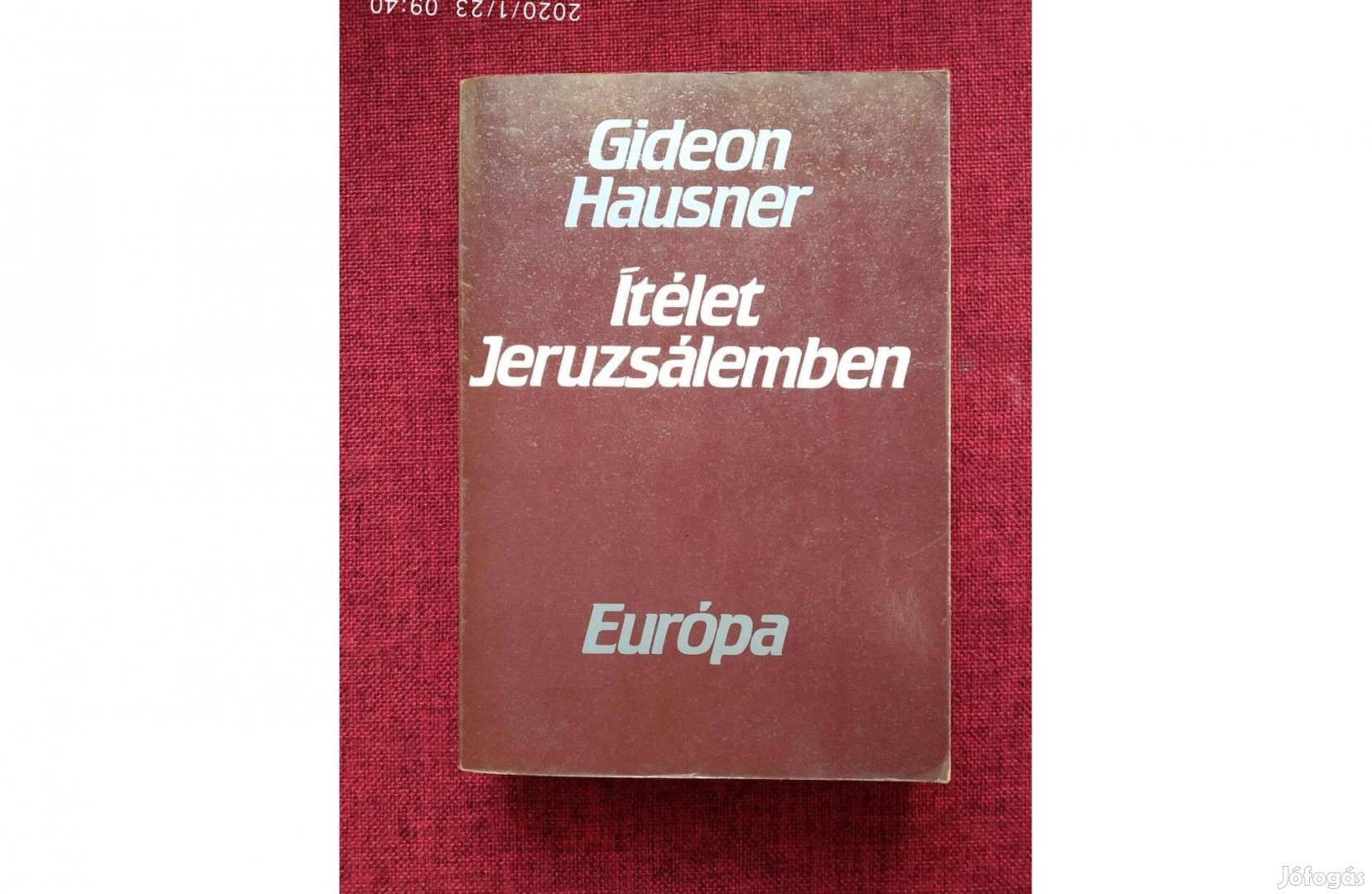 Itélet Jeruzsálemben Gideon Hausner Oliver Games Kft