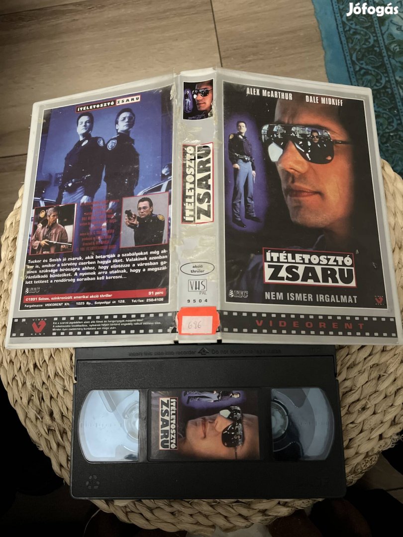 Itéletosztó zsaru vhs film