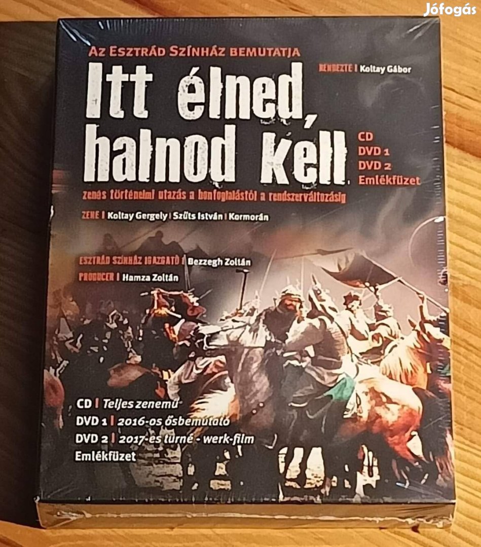 Itt élned,halnod kell - Kormorán CD + 2DVD