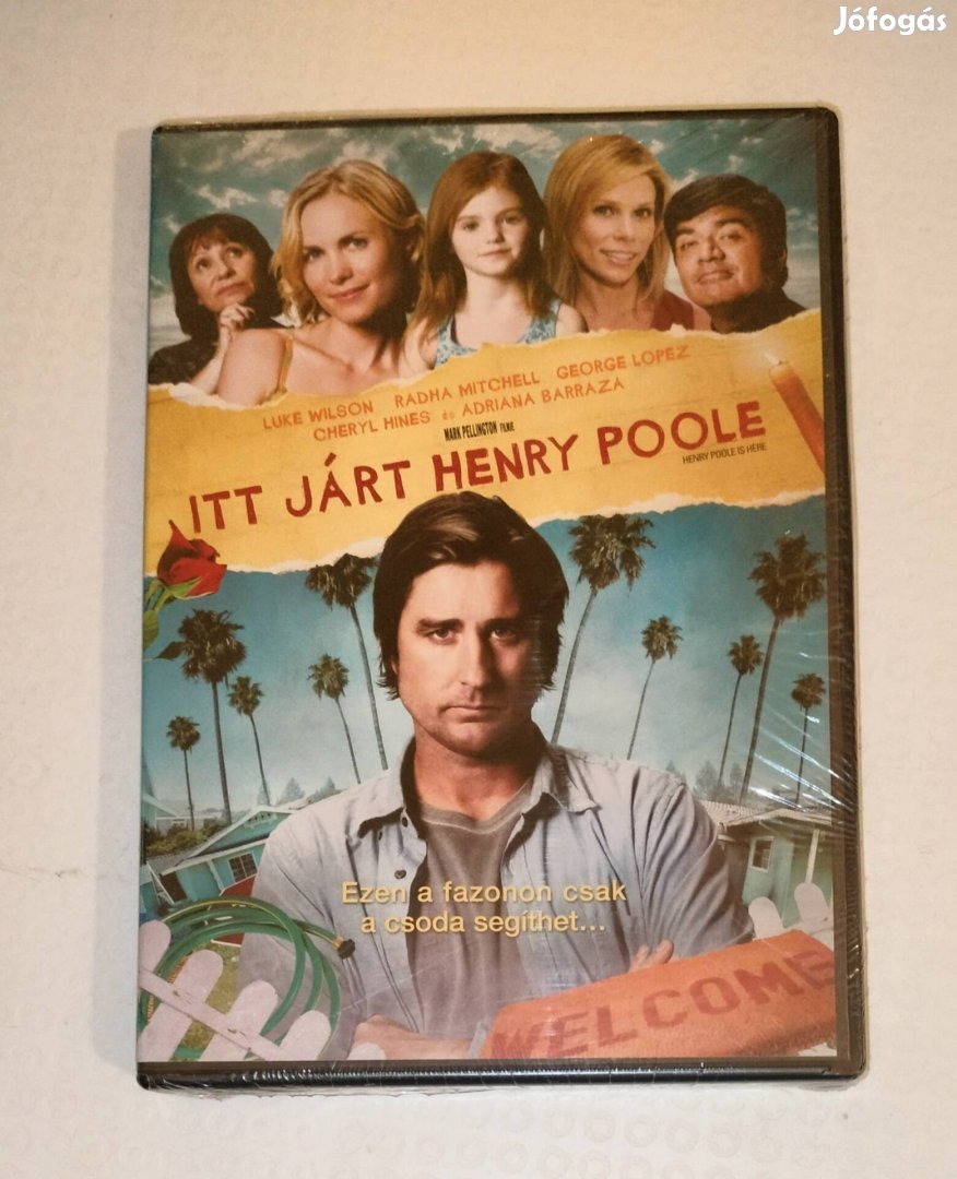 Itt járt Henry Poole dvd bontatlan Luke Wilson 