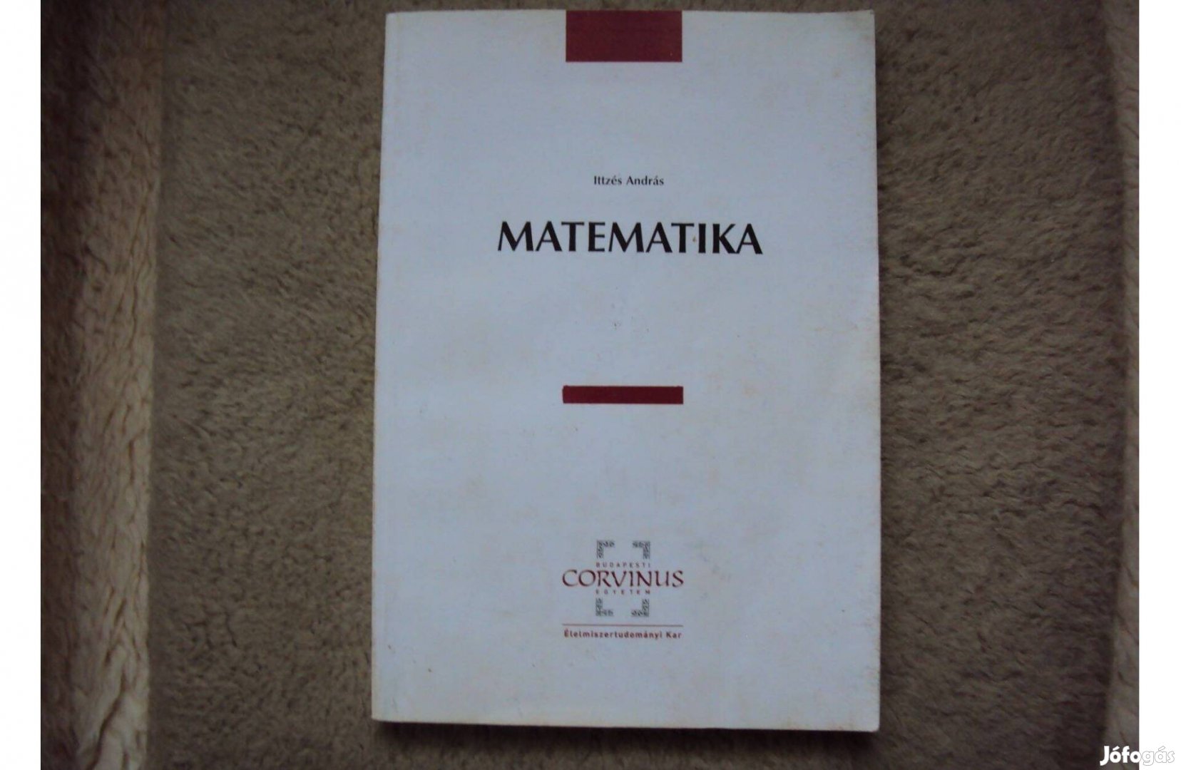 Ittzés András Matematika