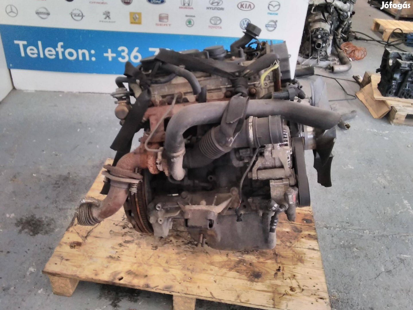 Iveco Daily 2,3HPI, F1AE0481G bontott motor