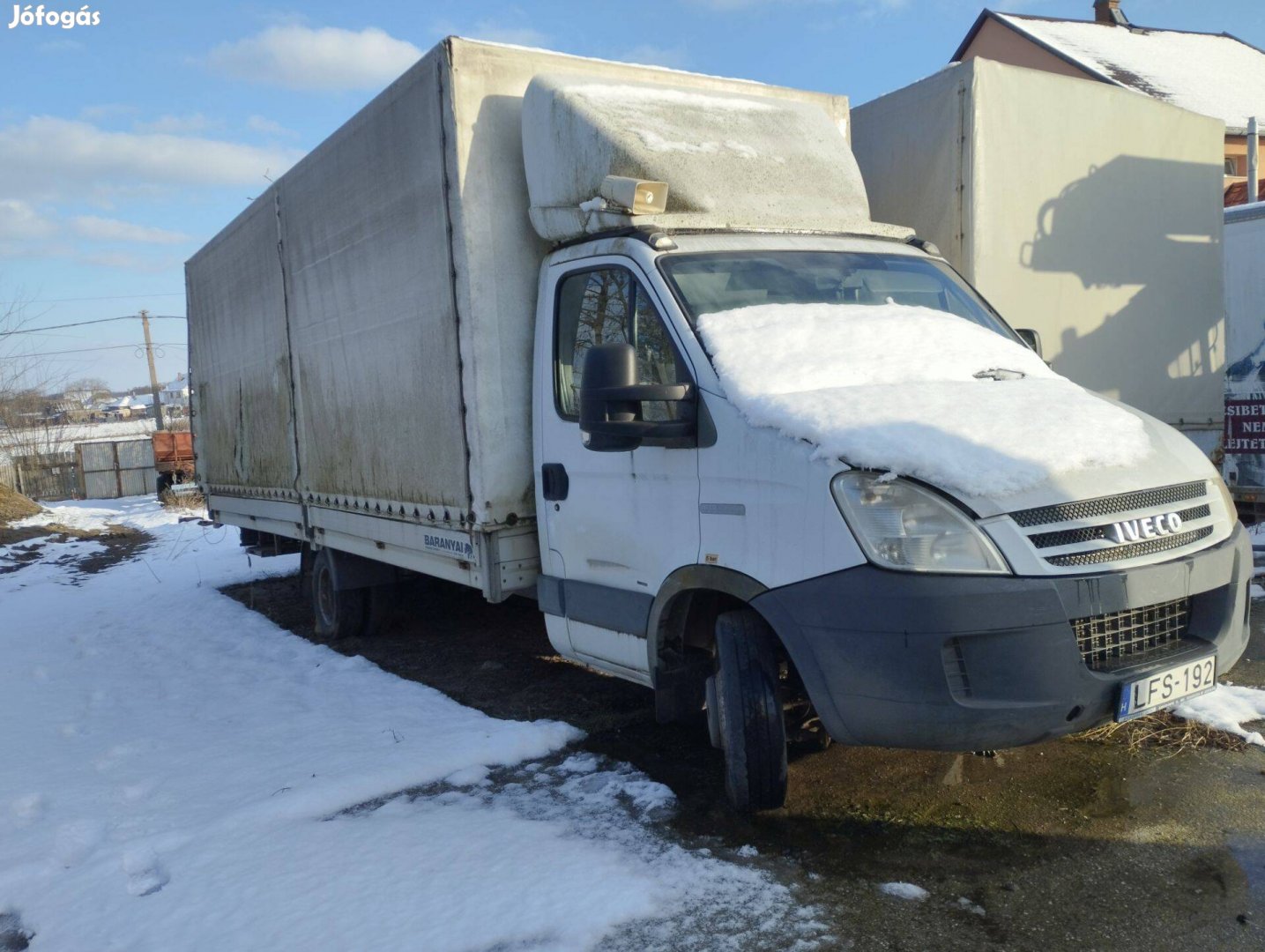 Iveco Daily extra hosszú plató