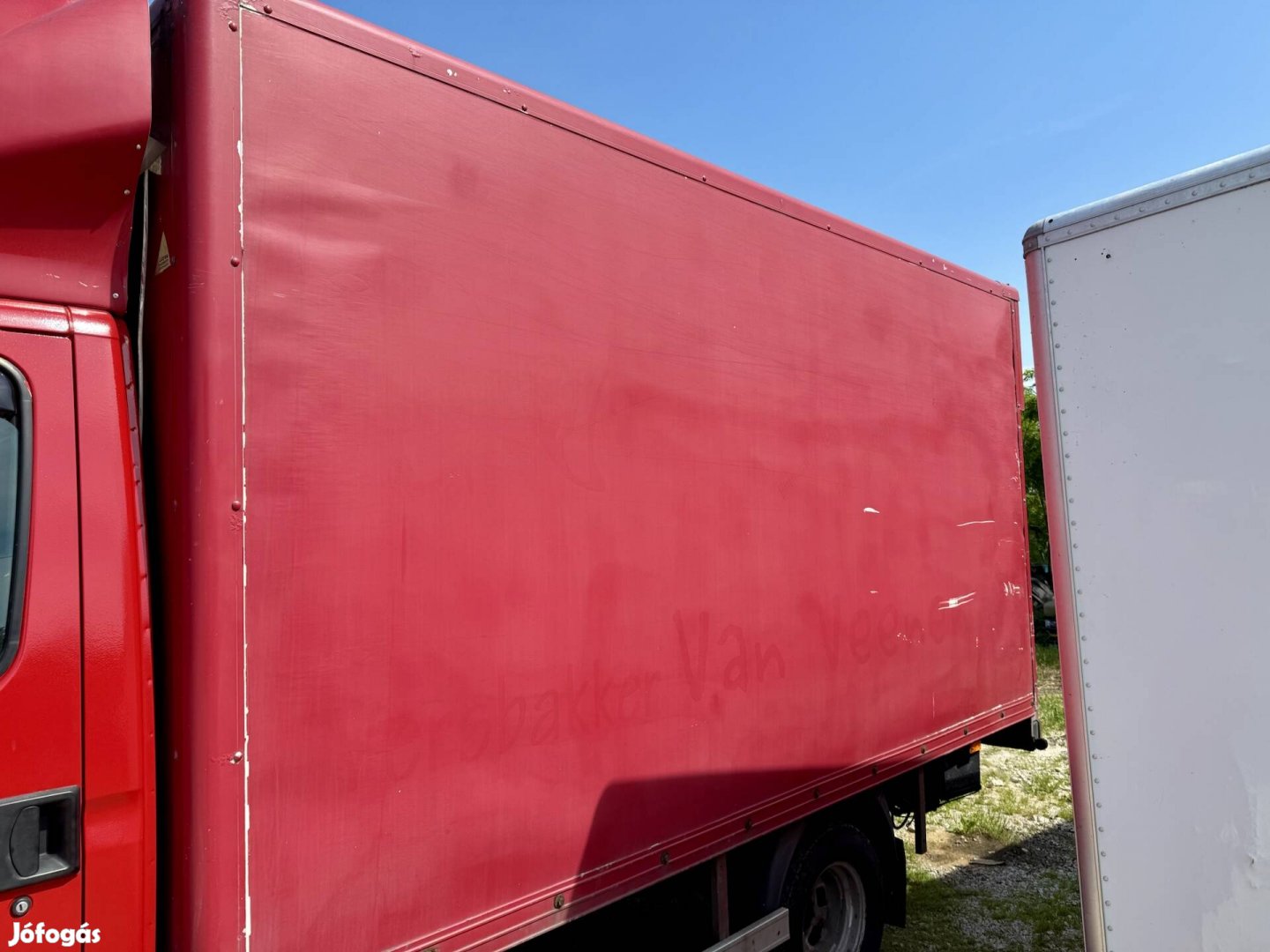 Iveco Daily hűtő doboz tároló raktár emelőhátfal 