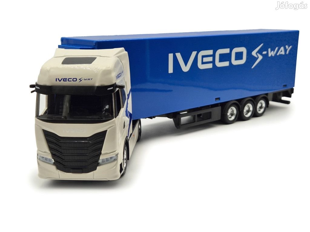 Iveco Fiat S-Way 570 kamion pótkocsival 2021 - Bburago - 143