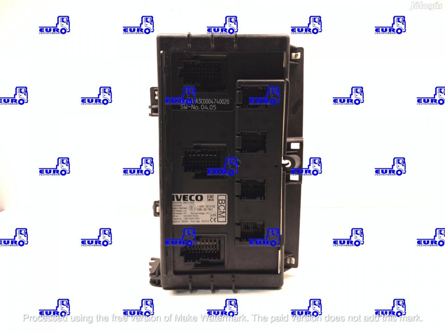Iveco S-Way vezerloegyseg BCM 5802313938