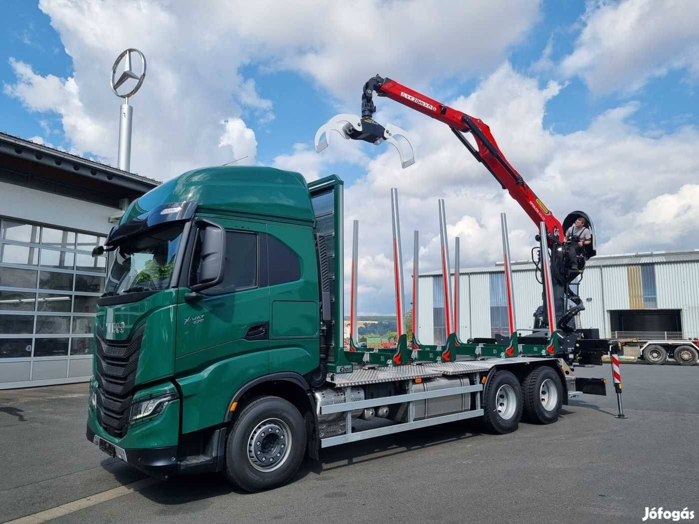 Iveco X-WAY AS300X57ZP ON+ 6x4 Palfinger Epsilon M12 Z/ 300 km