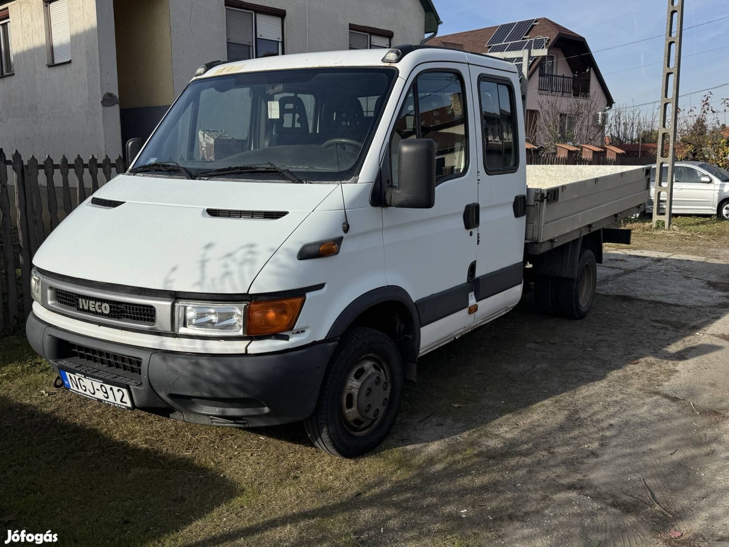 Iveco daily 7 személyes 3,40 plató