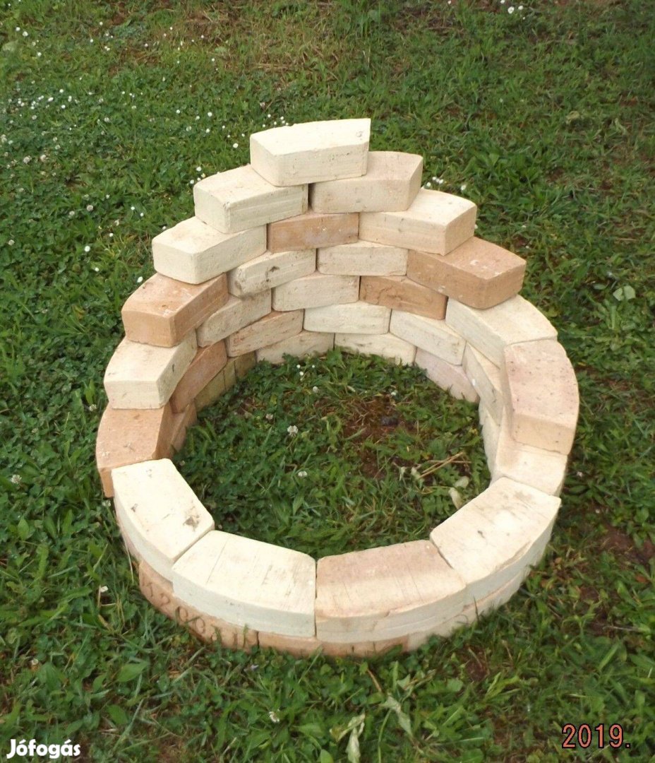 Íves tégla, 80120 cm-es kör alakítható ki