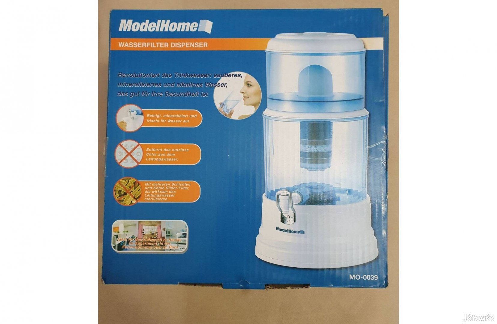 Ivóvíz tisztító / Modelhome