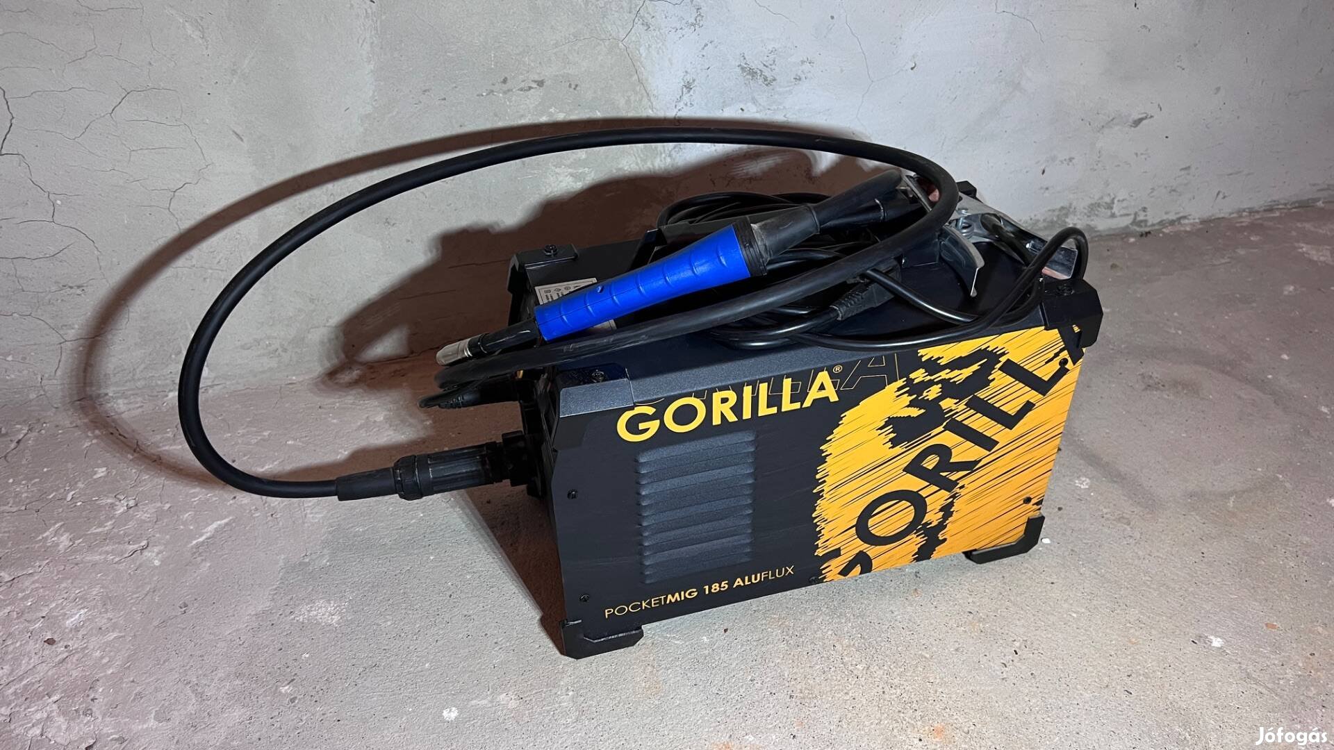 Iweld Gorilla Pocketmig 195 Aluflux inverteres hegesztő + 5kg huzal