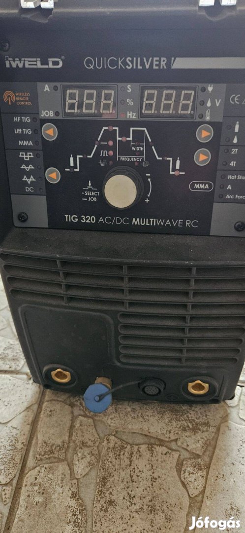 Iweld TIG 3200 AC/DC Multiwave RC Hegesztő Inverter