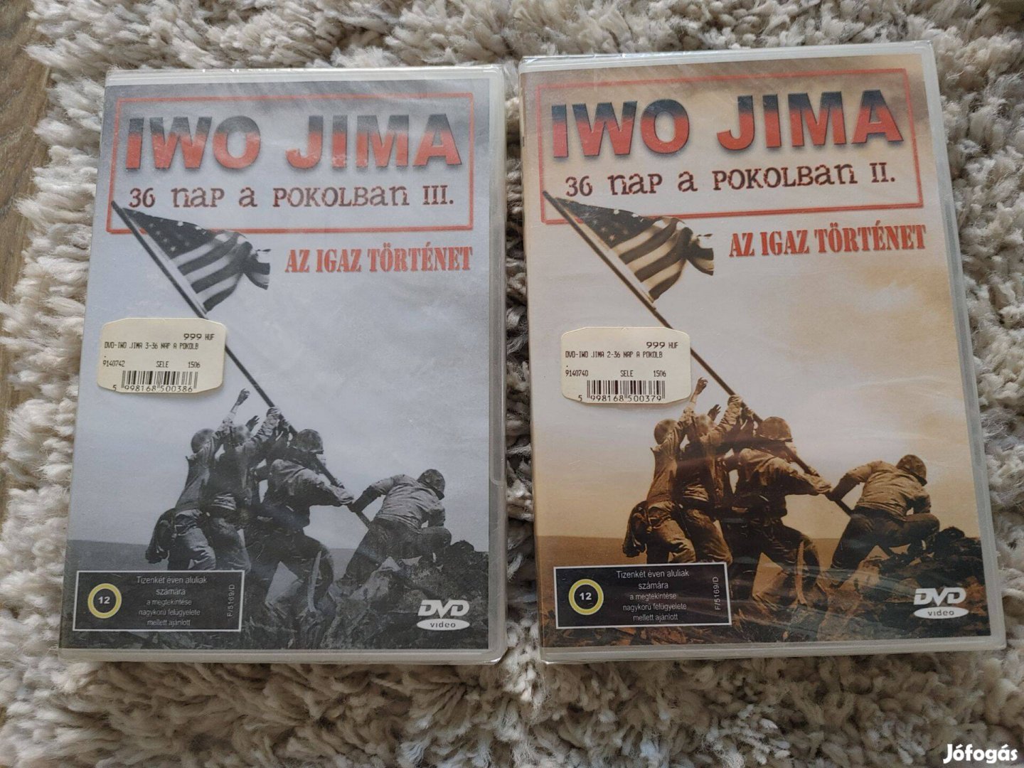 Iwo Jima az igaz történet bontatlan 2 db dvd film