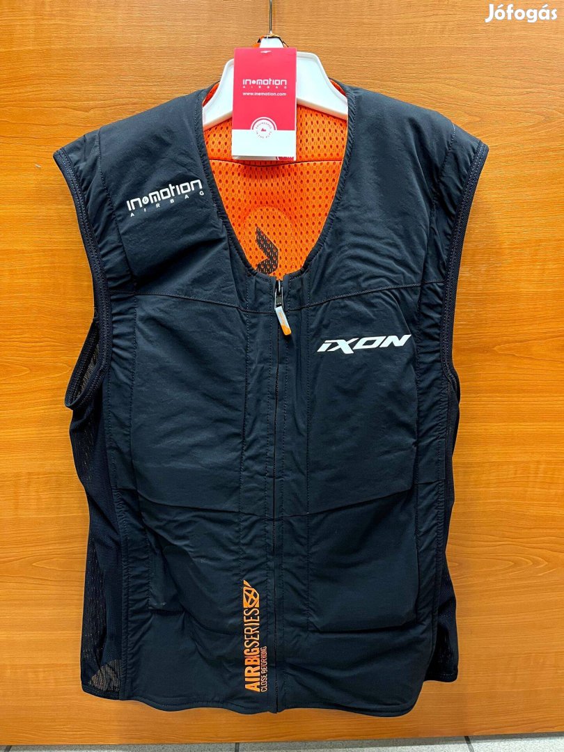 Ixon Airbag légzsákos motoros protektor mellény Új, méret XL