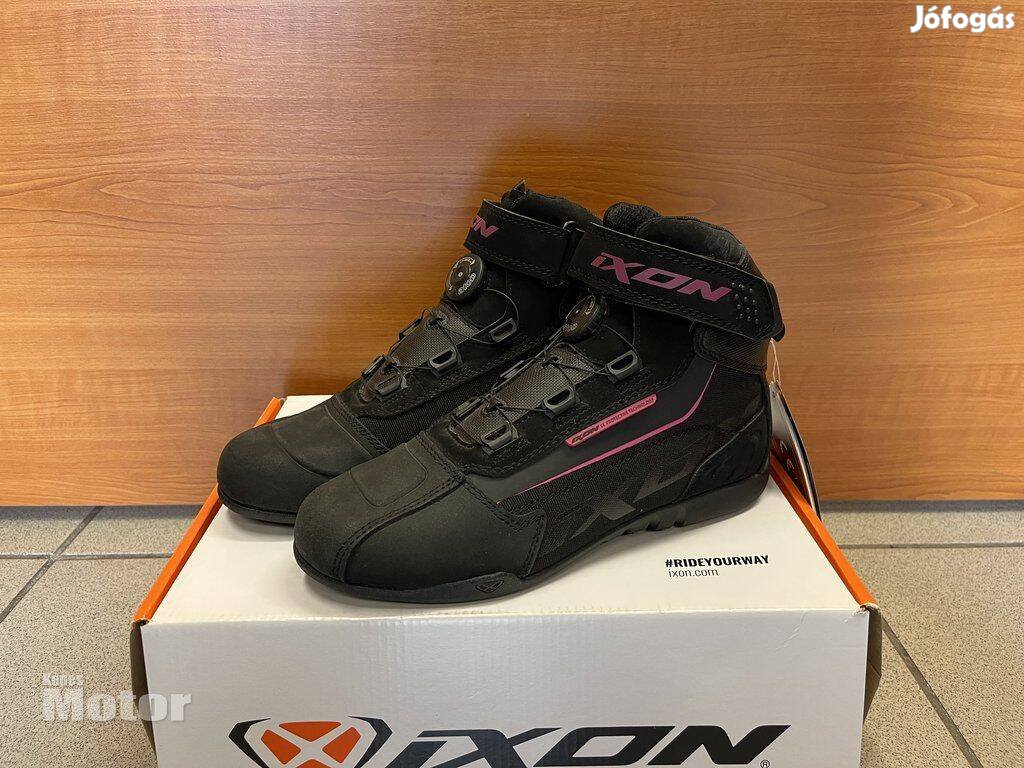 Ixon Új női motoros cipő(Made in France)