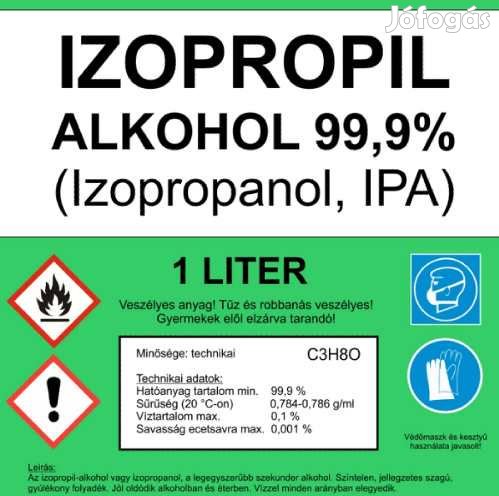 Izopropil Alkohol IPA  1 Liter (4070)