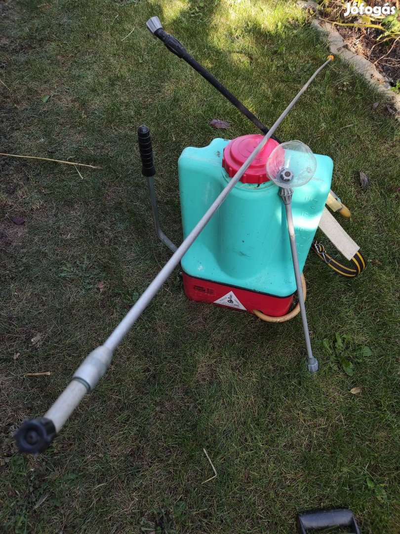 J14-es háti permetező tartozékokkal