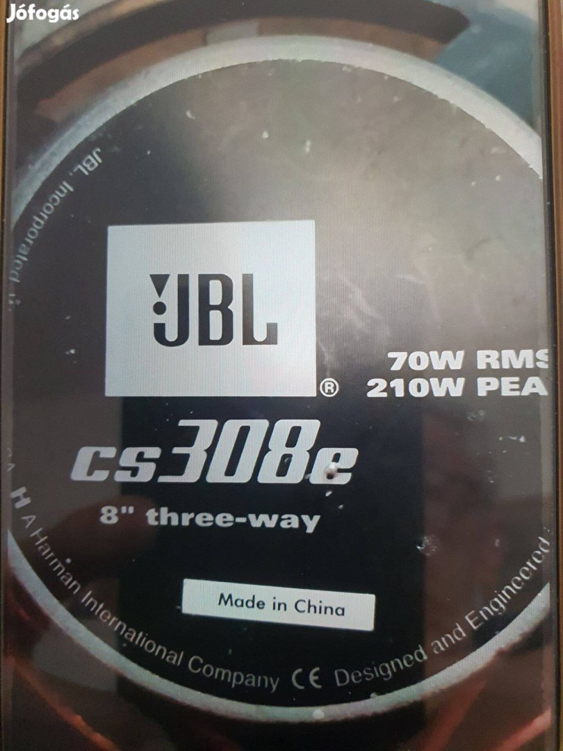 JBL 3 utas használt hangszórópár