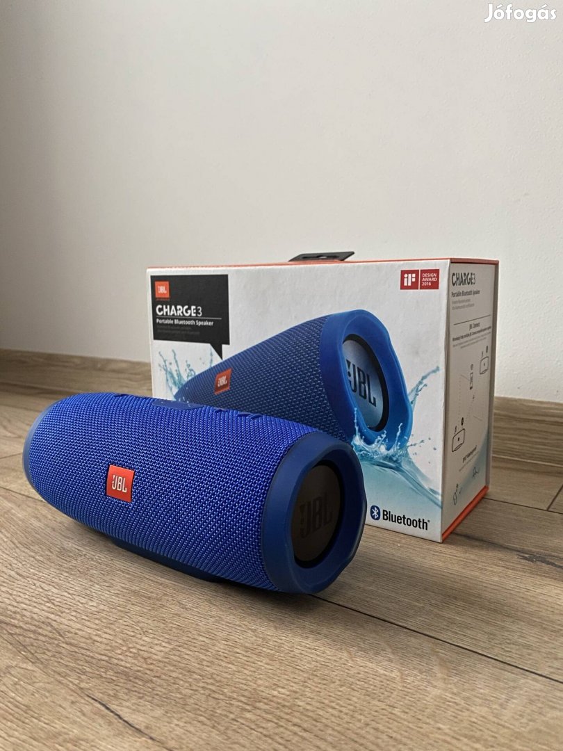 JBL Charge 3, kék színben
