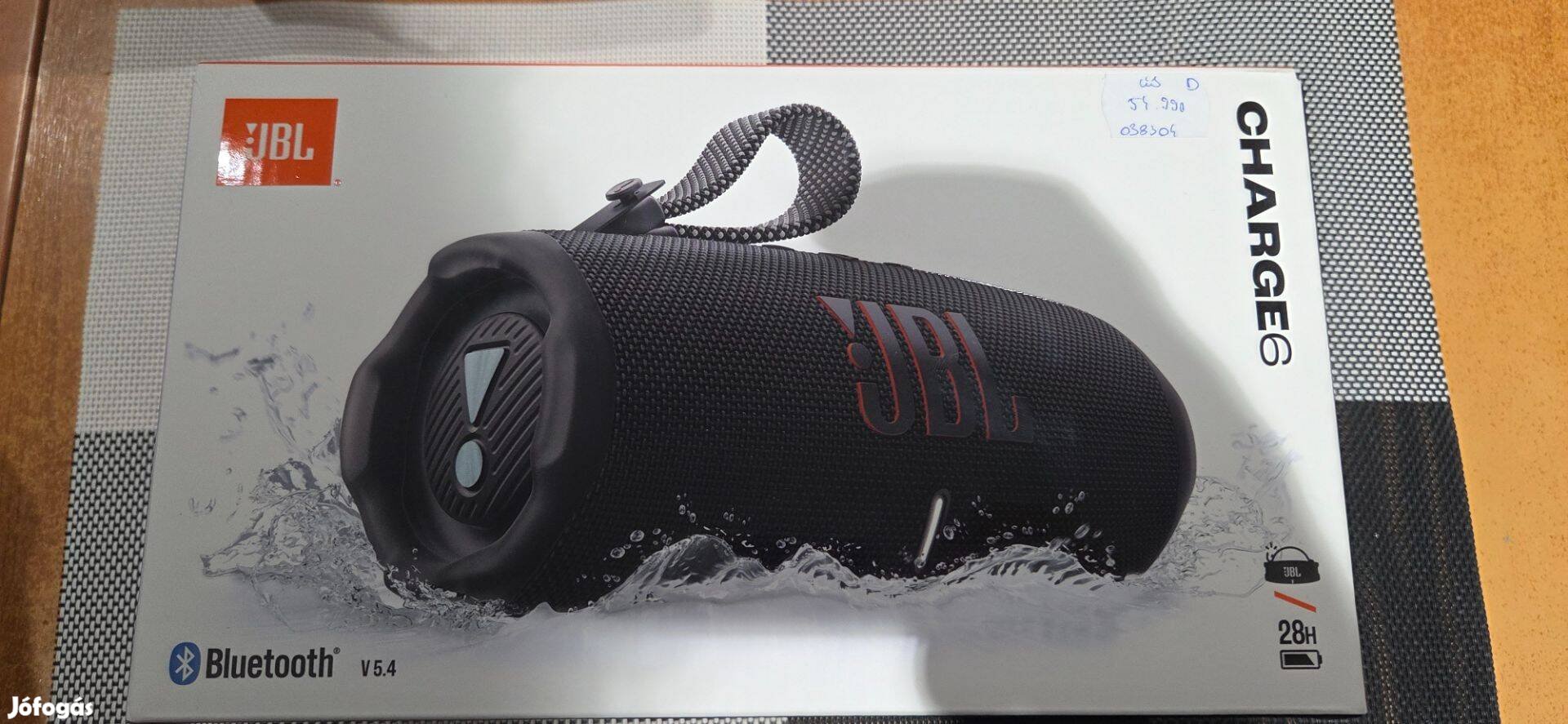 JBL Charge 6 Bluetooth Hangszóró Új Garanciával !